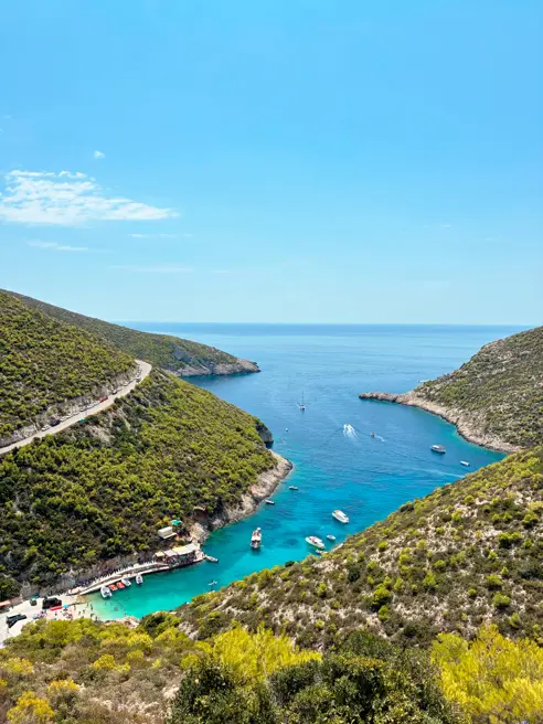 Udsigtspunkt på Zakynthos