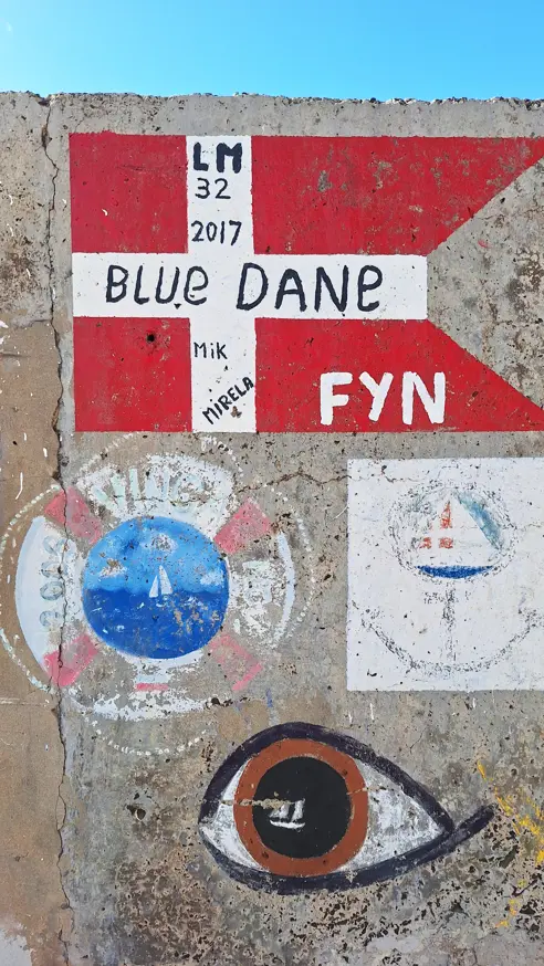 Havnen Porto Santo Hilsner Fra Lystsejlere (1)