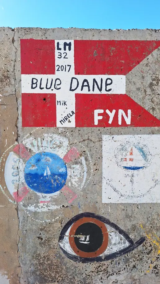Havnen Porto Santo Hilsner Fra Lystsejlere (1)