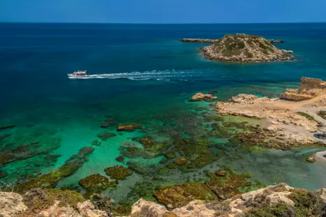 St Nikolas Island Boat