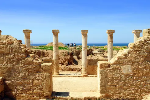 Pafos Archaeological Park Mosaics Kato Pafos