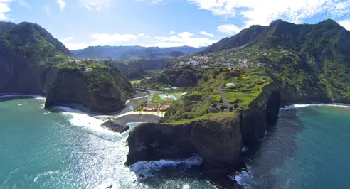 Madeira fra søsiden