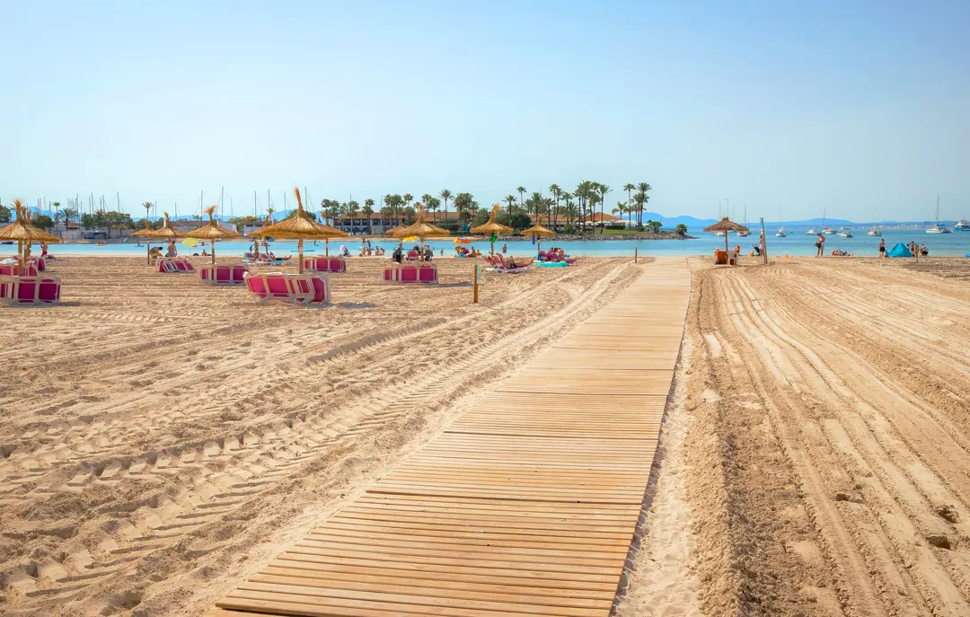 Puerto de Alcudias sandstrande