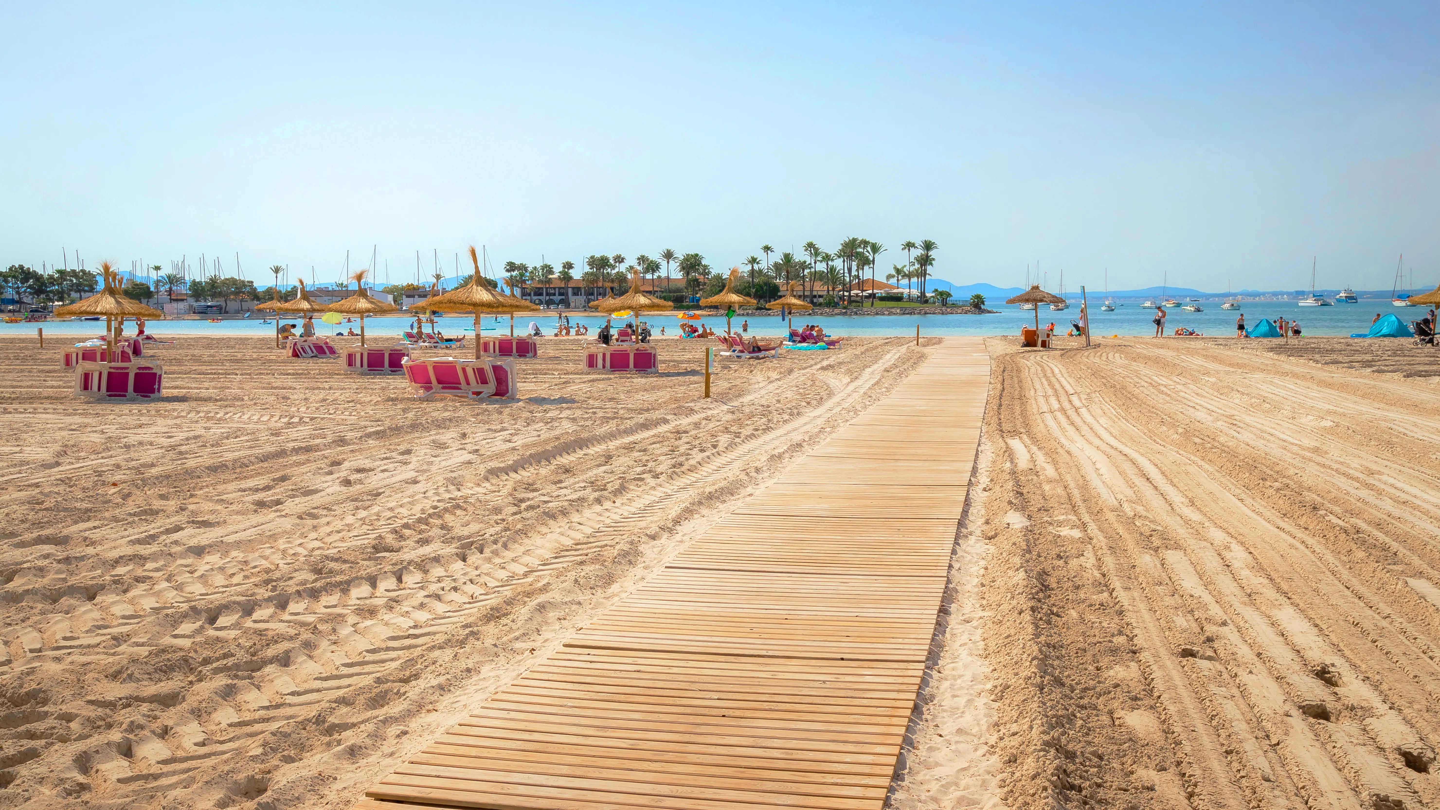 Puerto de Alcudias sandstrande