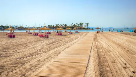 Puerto de Alcudias sandstrande