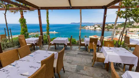 Udendørs restaurant