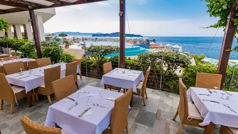 Udendørs restaurant