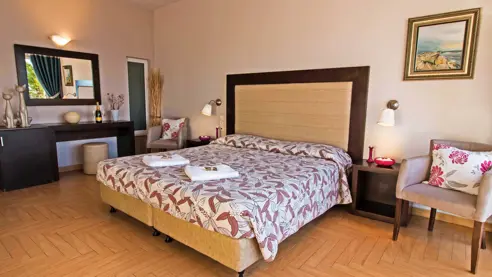 Eksempel på dobbeltvær. (2-4 pers.) med havudsigt