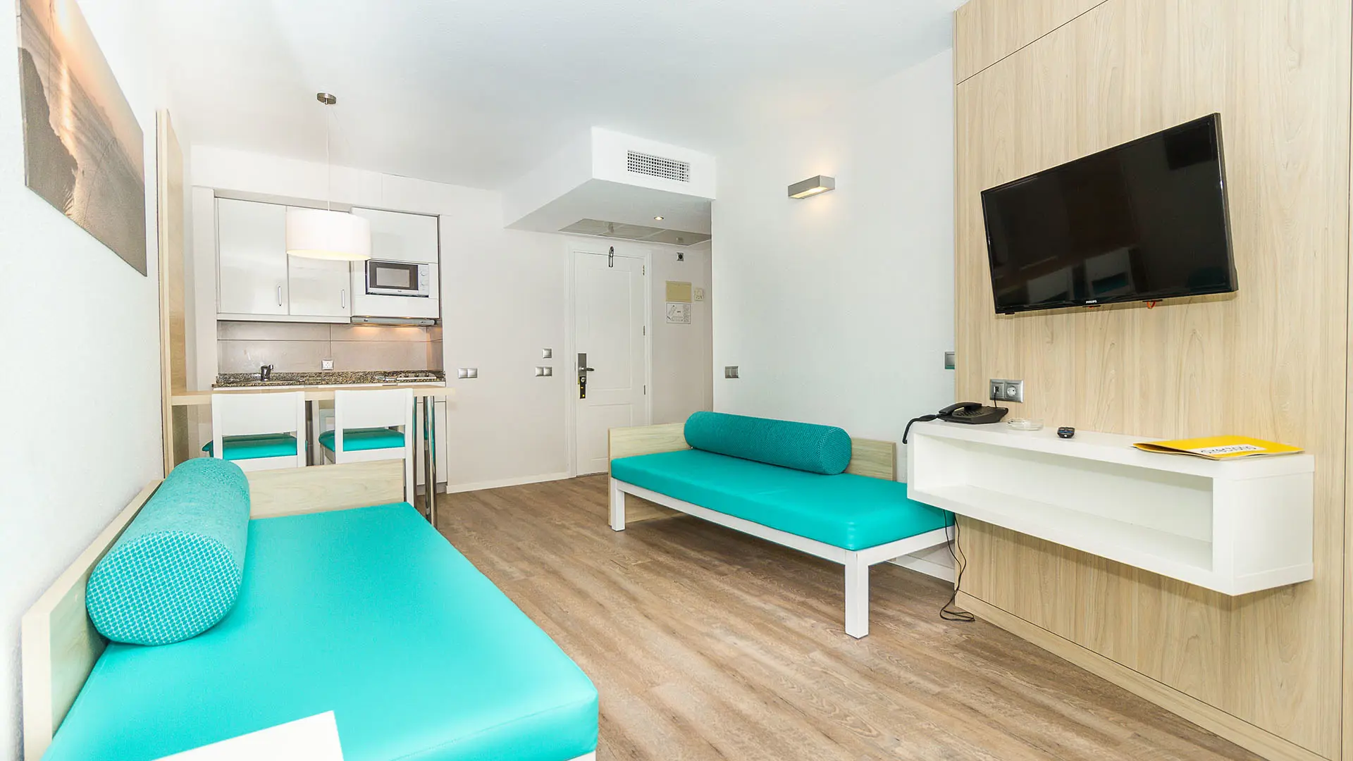 Eksempel på 2-vær. lejlighed