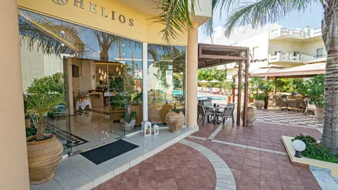 Indgang til Helios Bay 