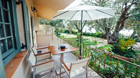 Eksempel på terrasse