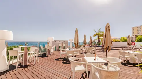 Vila Baleira Funchal Tagterrasse