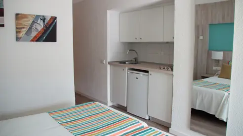 Eksempel på etværelses lejlighed