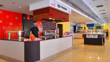 Buffet område 