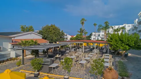 Udendørs spiseområde 