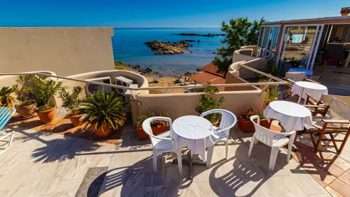 Udendøres spiseområde 