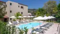 Syvota Gardens pool område 