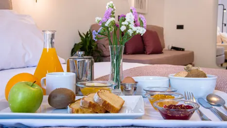VisitSun hotel med mulighed for morgenmad på værelset