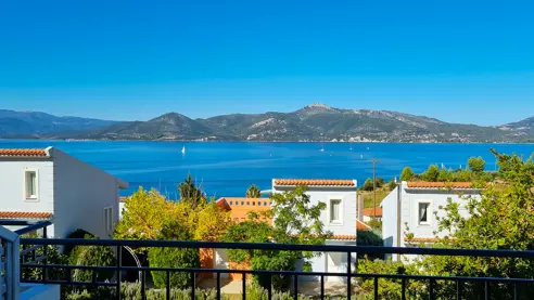 Eksempel på udsigt fra balkon 