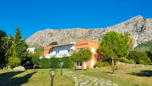 Grønne områder omrking bygningerne 