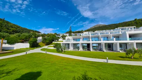 Hyggelige arealer på Lichnos Beach Hotel 