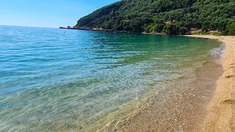 Privat strand 