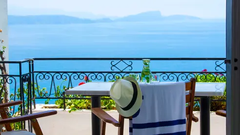 Eksempel udsigt fra balkon 