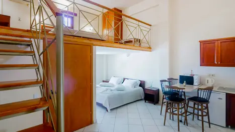 Eksempel på Maisonette 2 etager (2-4 pers.)