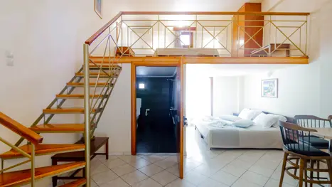 Eksempel på Maisonette 2 etager (2-4 pers.)