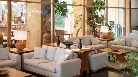 Lounge område ved poolbaren 