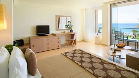 Deluxe dobbeltværelse med privat jacuzzi - havudsigt