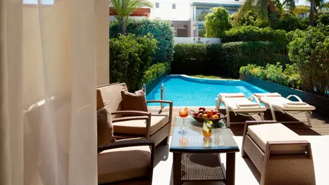 Grand suite med privat pool