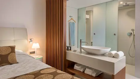 Premium dobbeltværelse med swim up pool