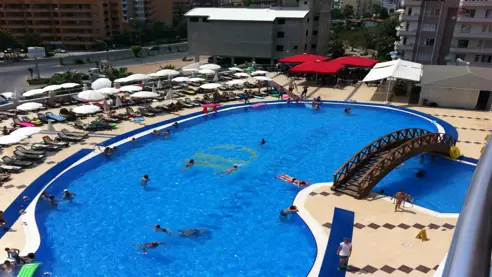 Diamond Hill Resort poolområde 