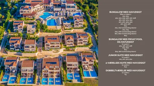 Mulighed for valg af specifikt værelsesnummer