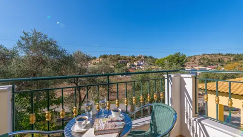 Eksempel på udsigt fra balkon 