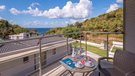 Eksempel på udsigt fra balkon