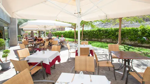 Udendørs spiseområde 