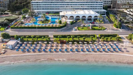 Strandområde ved Oceanis Hotel