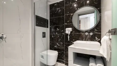 Eksempel på badeværelse