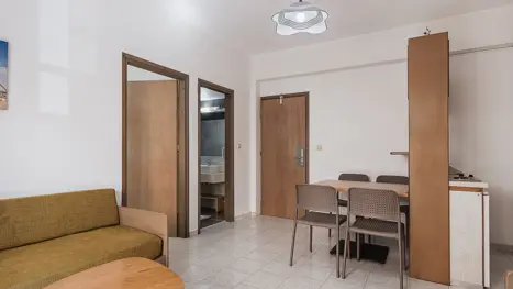 Eksempel på toværelses lejlighed