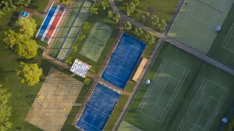 Padel Tennis og tennis baner 