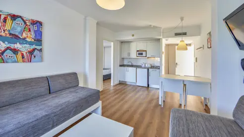 Eksempel på 2-værelses lejl.