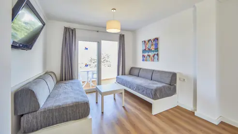 Eksempel på 2-værelses lejl.