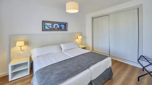 Eksempel på 2-værelses lejl.