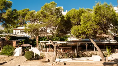 Strandbar ved hotellet 