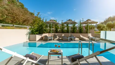 1-vær- lejl. m/swim up pool