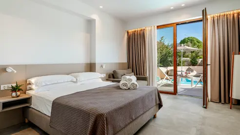 1-vær- lejl. m/swim up pool