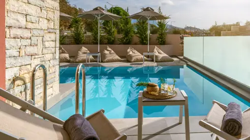 1-vær- lejl. m/swim up pool