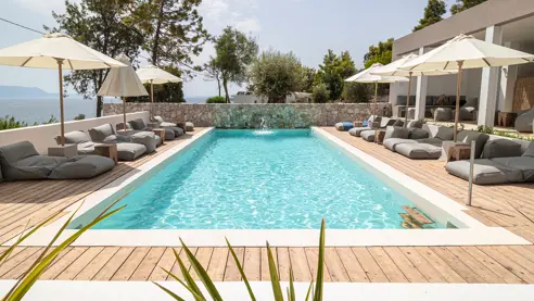 Arion Sea Side Hotel poolområde 